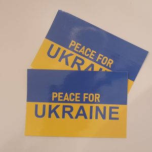 Peace for Ukraine tarrat 2kpl paketti